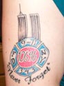 My tattoo paying tribute to the brothers lost on 9-11