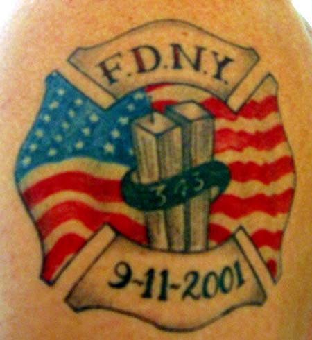 Jim Watt, cousin and godson tattoo