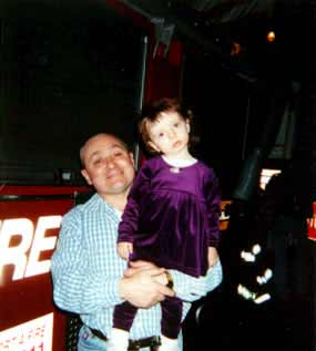 Eric and Kathleen at Squad 18's, 2000 Christmas Party 