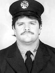 Firefighter John Bergin