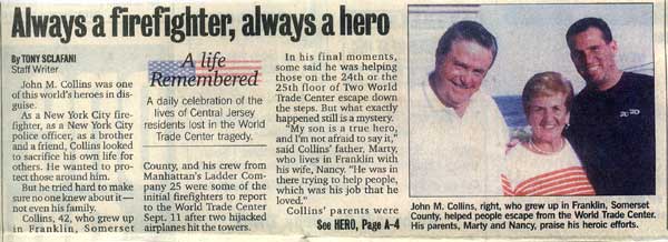 Article in the Courrier News of NJ