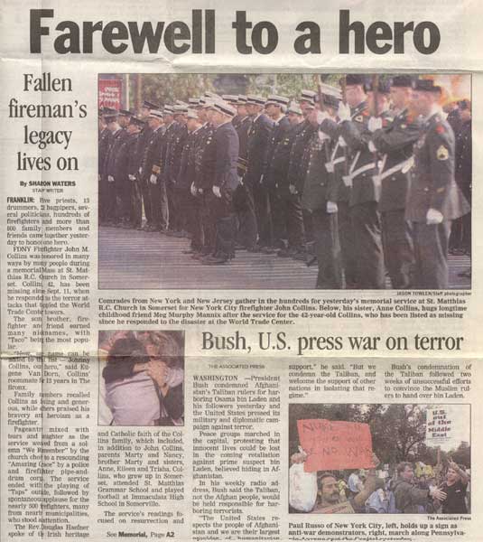 Article in Home News Tribune