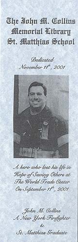 Memorial Library Book Mark