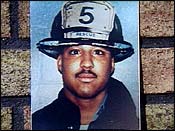 Firefighter Andre Fletcher