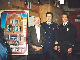 Chief Nigro and poster