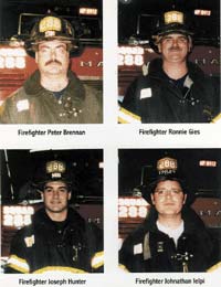 Peter Brennan, Ronnie Gies, Joseph Hunter, Johnathan Lelpi