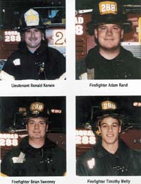 Ronald Kerwin, Adam Rand,  Brian Sweeny,  Timothy Welty