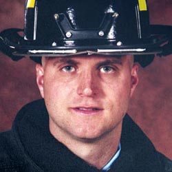 Firefighter Andrew Brunn