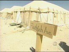 Flatbush Ave street sign in Kuwait