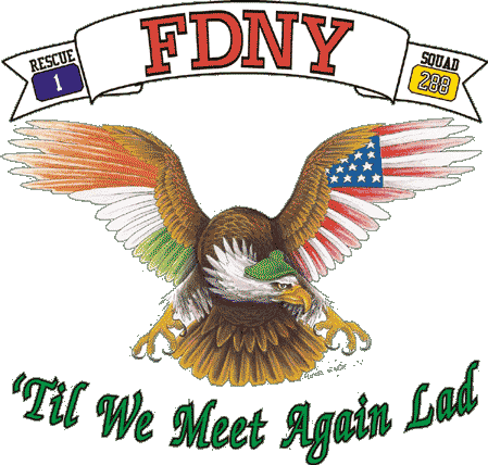 The design of the tattoo that led to the ID of FF Brian Sweeney